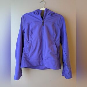 Marmot Purple Zipped Jacket With Hood M